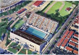 Olympia 1932, Sammelwerk Nr. 6, 12 X 17 Cm, Schwimmstadion In Los Angeles - Schwimmen