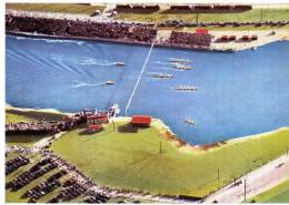 Olympia 1932, Sammelwerk Nr. 6, 12 X 17 Cm, Das Rennen Der Achter, Luftaufnahme - Rowing