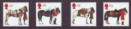 GRAND-BRETAGNE - 1997 - Chevaux Brit - 4v Neufs// Mnh - Ungebraucht