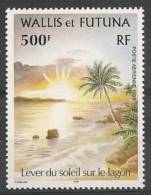 WALLIS Et FUTUNA 1999 Poste Aerienne   PA 219 Neuf Sans Charniere Lever De Soleil Sur Le Lagon - Unused Stamps