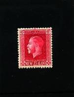 NEW ZEALAND - 1915  KING GEORGE V  6 D. RED  MINT - Ongebruikt