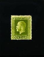 NEW ZEALAND - 1915  KING GEORGE V  9 D. GREEN  MINT - Ungebraucht