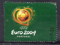 PORTUGAL 2003 Euro 2004 Football Championship, Portugal - 55c Multicoloured  FU - Gebraucht