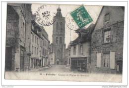 Felletin - Clocher De L´église Du Mouthier - Commerces - 1910 - N° 34 - Felletin