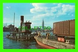 SHIPS, TUGBOAT - BEDT TUG, INVINCIBLE - BROOKLYN EASTERN DISTRICT TERMINAL - IN 1956 - - Sleepboten