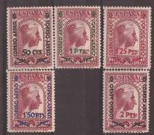 ES782-L3835TA.España Spain .Espagne. VIRGEN DE MONSERRAT.AEREA 1938.( Ed. 782/6**).sin Charnela  MAGNIFICA - Unused Stamps