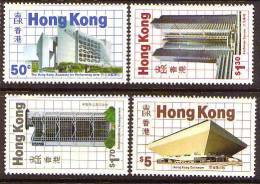 Hong Kong SG503-506 1985 50c-$5 New Buildings MNH - Ongebruikt