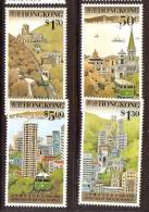 Hong Kong SG577-580 1988 50c-$5 Centenary Of Peak Tramway MNH - Ungebraucht