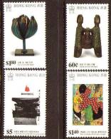 Hong Kong SG596-599 1989 60c-$50 Moden Art MNH - Nuovi