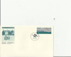 CANADA 1984 . FDC 25 YEARS ST LAWRENCE SEAWAY  W 1 ST OF 32  C POSTM. CORNWALL  JUN 26 RE 2097 - 1981-1990