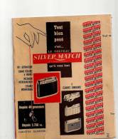 Protège Livre Silver Match (briquet)  Et Stylo BIC (illustré Par Jean Effel) Des Années 1960 - Coberturas De Libros