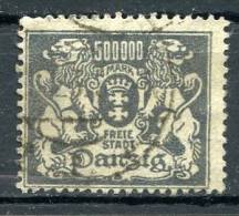DANTZIG 1923 - Oblitérés