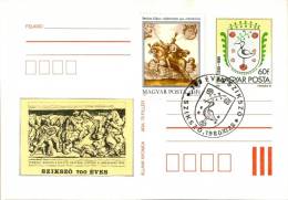 HUNGARY - 1980.Postal Stationery - 700th Anniversary Of Szikszó  FDC (1 Cancel+Bethlen Stamp)!!!Cat.No.298. - Postal Stationery