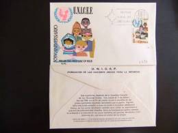 ESPAÑA ESPAGNE 1971 FDC XXV ANIVERSARIO UNICEF EDIFIL Nº 2054 YVERT 1707 SELLO CON OXIDO - UNICEF