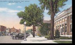 Wisconsin Delavan Walworth Avenue Showing Post Office - Andere & Zonder Classificatie
