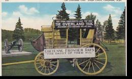 Wyoming Cheyenne The Overland Trail Stage Coach - Cheyenne