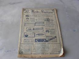 La Mode Pratique  18 Eme Année N°17 21 Avril   1909 - Mode