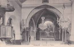 CPA ESSONNE 91 : CROSNES - Intérieur De L´église - Crosnes (Crosne)