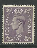 GB 1941 KGV1 3d PALE VIOLET MM STAMP SG 490. ( F222 ) - Neufs