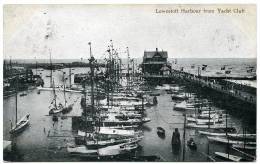 LOWESTOFT : HARBOUR FROM YACHT CLUB / STREATHAM, HIGH ROAD, CAVENDISH YARDS, (GREENFIELD) & DENMARK ROAD - Lowestoft