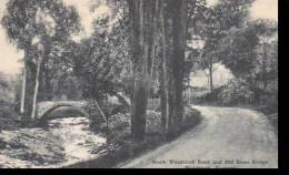 Vermont Woodstock South Woodstock Road And Old Bridge Albertype - Andere & Zonder Classificatie