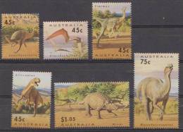 Australia 1993 - Prehistoric Animals - Mi1370-75 - MNH (**) - Nuovi