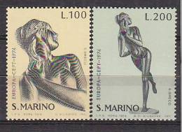 PGL BH0451 - EUROPA CEPT 1974 SAINT MARIN Yv N°873/74 ** - 1974