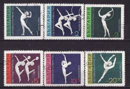 28-314 // BG - 1969  WM IN SPORTGYMNASTIK  -  VARNA   Mi 1941/46  O - Used Stamps