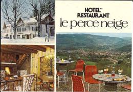 88 - Vosges - LE THILLOT - Hôtel - Restaurant '' Le Perce Neige " - Le Haut Du Them  - Format 10,3  X  14,6 - Le Thillot