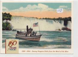 CPM GF-13328- Canada - 150 Ans De Navigation Vers Les Chutes Du Niagara-Envoi Gratuit - Modern Cards