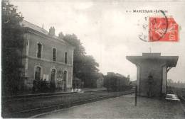 33....GIRONDE...MARCENAIS....LA GARE....... .ECRITE.... . . ‹(•¿• )› - Altri & Non Classificati