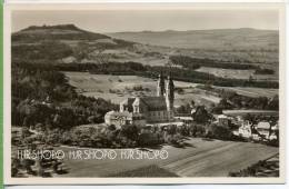 Vierzehnheiligen Mit Staffelberg Um 1950/1960, Luftaufnahme, Verlag: Joseph Hospe, Staffelstein POSTKARTE, Unbenutzt - Lichtenfels