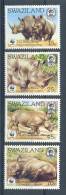 Mpk051s WWF FAUNA NEUSHOORN ZOOGDIEREN RHINO MAMMALS RINOCEROS SWAZILAND 1987 PF/MNH - Rhinozerosse