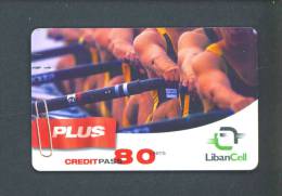 LEBANON  -  Remote Phonecard As Scan - Lebanon