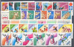 Hungary Sport 5 Complete Series MNH ** - Unused Stamps