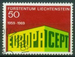 Liechtenstein  1969  Europa  (1 Gest. (used) Kpl. )  Mi: 507 (0,50 EUR) - Gebraucht