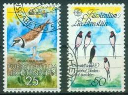 Liechtenstein  1986  Europa - Natur- Und Umweltschutz  (2 Gest. (used) Kpl. )  Mi: 893-94 (2,00 EUR) - Gebraucht