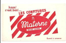 Buvard Hmm! C´est Bon! ... Les Confitures Materne Boué-Aisne - Cake & Candy