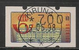 SWEDEN - FRAMA - 7.00 Kr - 1998 Cancel -  USED - Timbres De Distributeurs [ATM]