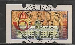 SWEDEN - FRAMA - 8.00 Kr - 1998 Cancel -  USED - Timbres De Distributeurs [ATM]