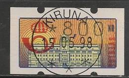 SWEDEN - FRAMA - 8.00 Kr - 1998 Cancel -  USED - Vignette [ATM]