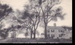 Wisconsin Portage Indian Agency House Built 1832 Restored By Wisconsin Colonial Dames Artvue - Otros & Sin Clasificación