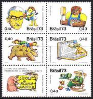 Brasilien 1973. Jugendbuecher (B.0134) - Unused Stamps