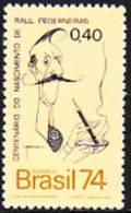 Brasilien 1974, Pederneiras R., Journalist (B.0135) - Unused Stamps