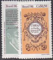 Brasilien 1986. Tag Des Buches. Titel Des Buches "Obras" 1986 (B.0146) - Unused Stamps