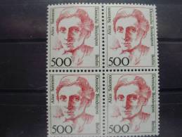 Deutschland Berlin 830 ++, Mnh Viererblock, A. Salomon - Sonstige & Ohne Zuordnung