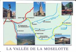 88 - Vosges - La Vallée De La Moselotte - Du Honeck Vers Remiremont - Saulxures - Cornimont - Saint-Ame - La Bresse - Saulxures Sur Moselotte