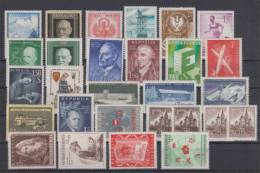 Austria Famous People,old Architecture,cars 28 Single Stamps MNH ** - Autres & Non Classés