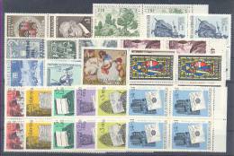 Austria The Complete Series & 12 Single Stamps Block Of Four MNH ** - Altri & Non Classificati