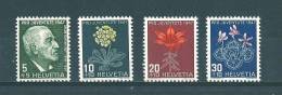 Suisse:  445/ 448 ** - Unused Stamps